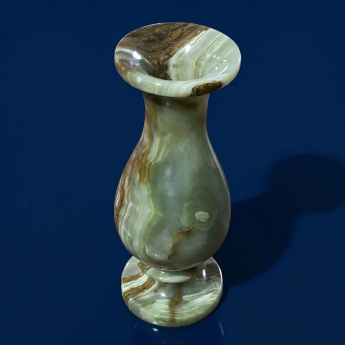 Oniks Mermer Dekoratif Vazo